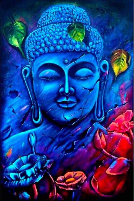 voorkoms gautam buddha with 3D Print Wall Stickers Large Removable