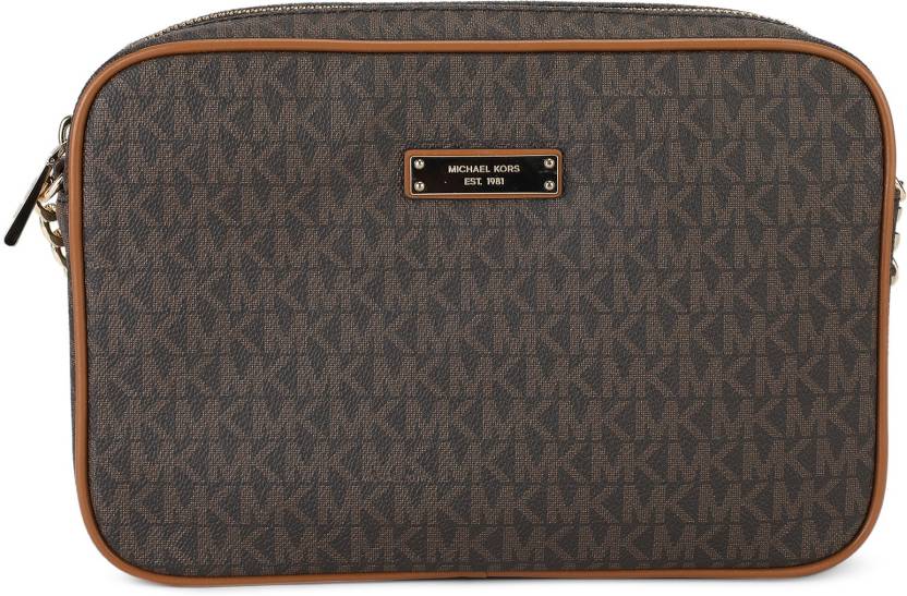 MICHAEL KORS Casual Brown Clutch BROWN - Price in India 