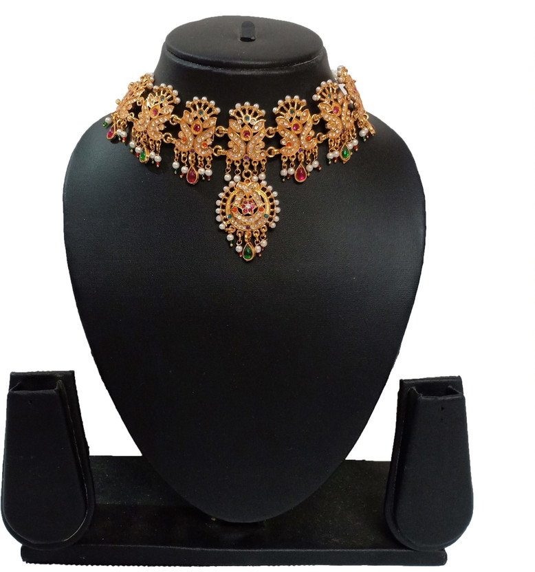 rajputi chick design gold
