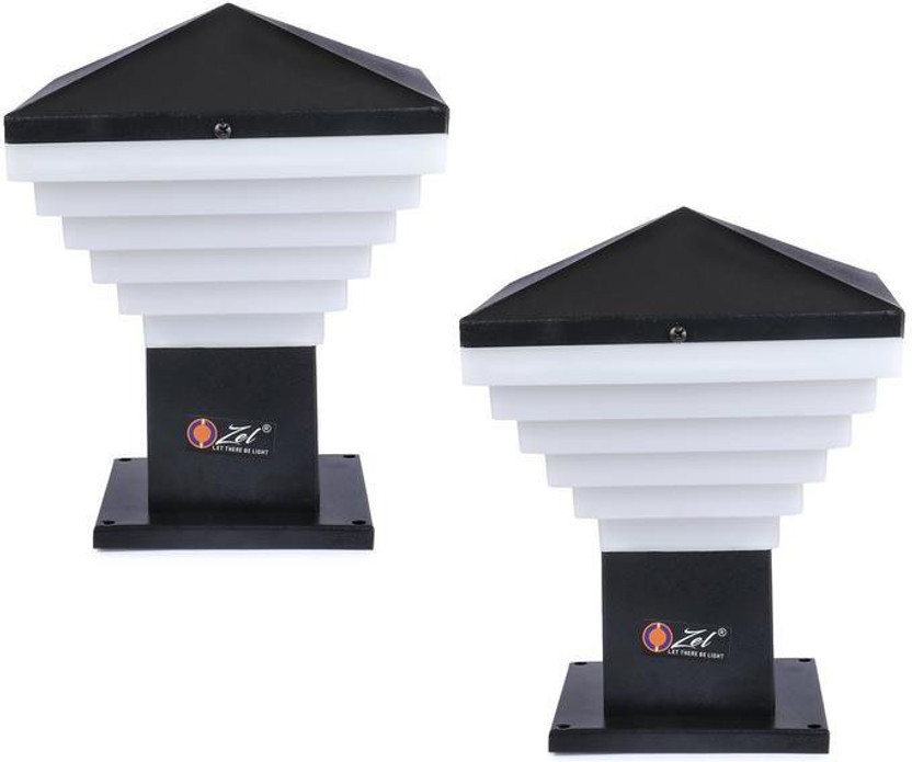 OZEL DLX_Leera3 Gate Light Outdoor Lamp(Black)