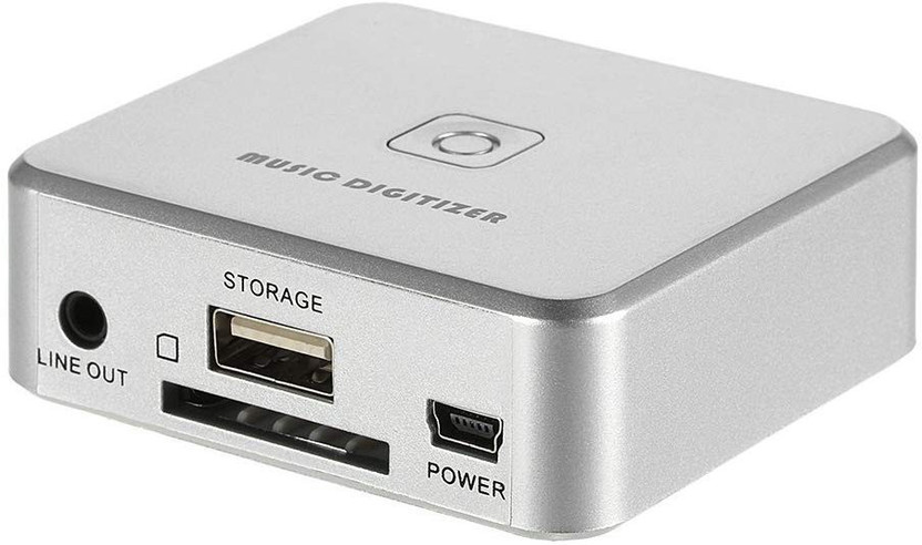 Tobo Music Digitizer Converter Convert Analog Music to mp3 Forma Media Streaming Device(Silver)