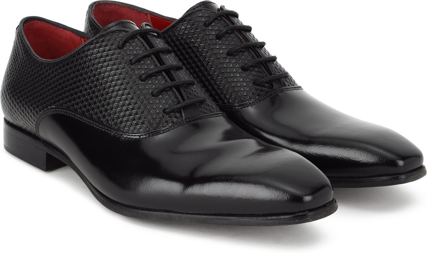 Ruosh black formal shoes clearance