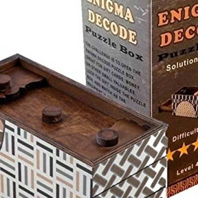 Winshare Puzzles and Games Enigma Decode Secret Puzzle Box Money And
