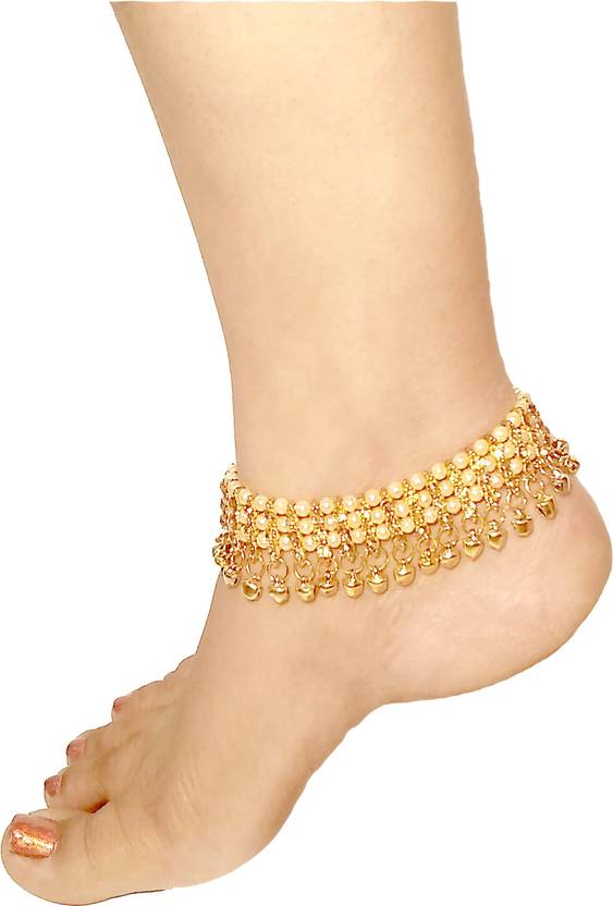 Traditional anklets online clearance