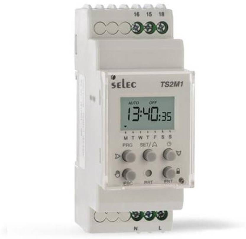 Selec TS2M1116A230V Programmable Electronic Timer Switch Price in India Buy Selec TS2M11