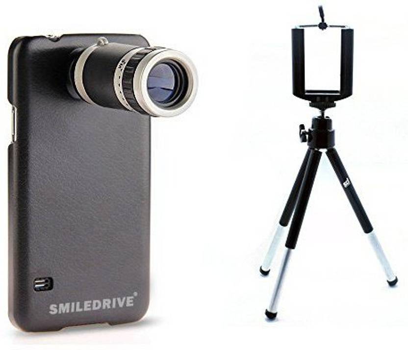 Smiledrive SAMSUNG S7 TELESCOPE 8X ZOOM LENS KIT WITH BACK MOBILE CASE/COVER FREE UNIVERSAL SMART PHONE TRIPOD Mobile Phone Lens