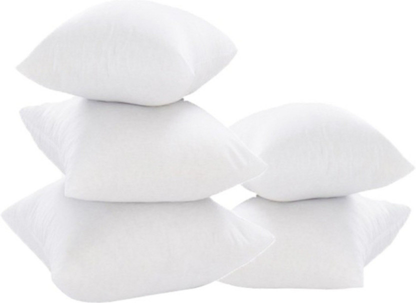 JDX Microfibre Cushion Pack of 5 Solid 5(White)