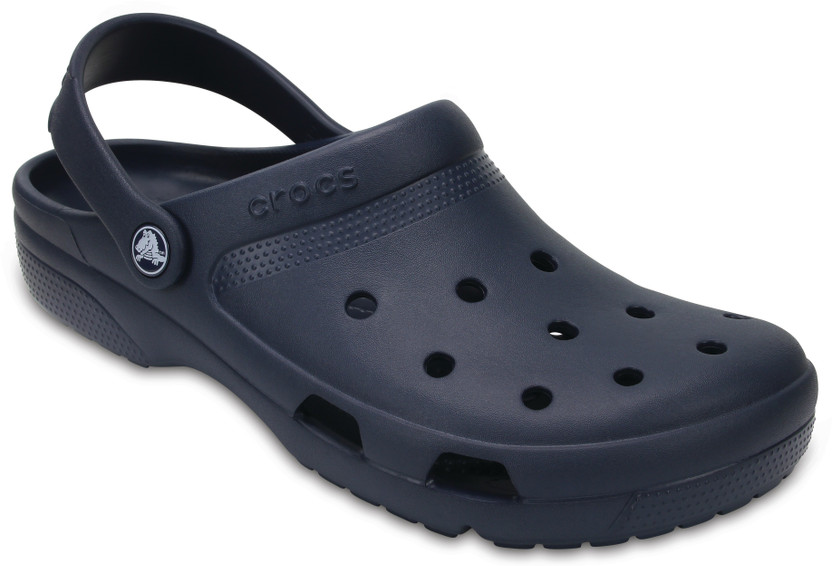 CROCS Men Blue Clogs - Buy Navy Color 