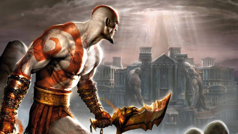 God of War-kratos sticker poster|god of war game poster|anime poster ...