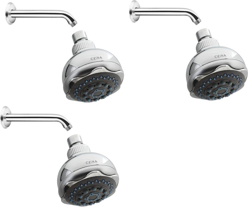 CERA Overhead Shower 95MM (4 Inches) with 3 Flow (Multiflow) (Pack of