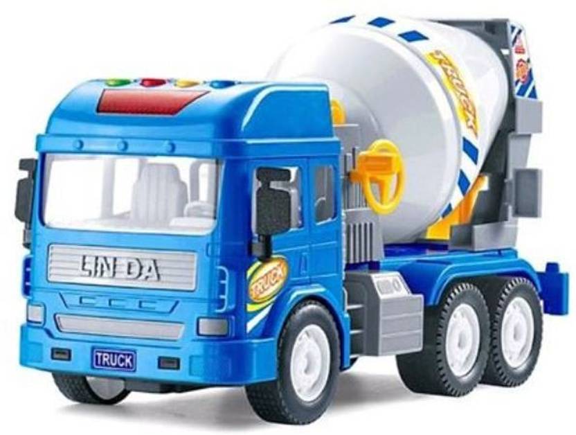 Richuzers Unbreakable Plastic Friction Powered Cement Mixer