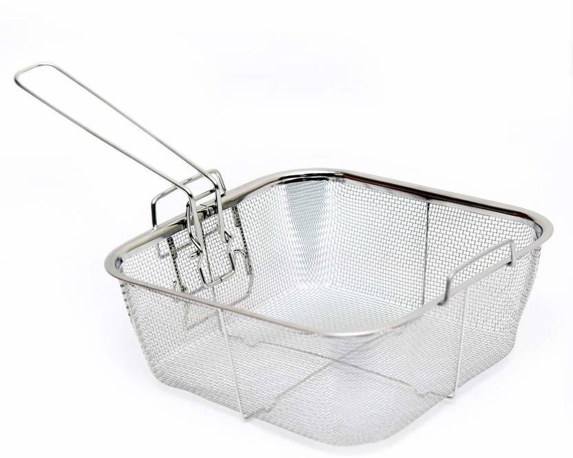 GHonest Frying Strainer Plating Wire Square Basket Mesh Fryer Tools