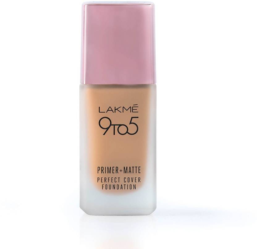 Lakmé 9To5 Primer + Matte Perfect Cover Foundation Price in India, Buy Lakmé 9To5 Primer