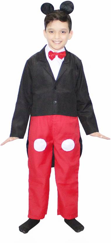 KAKU FANCY DRESSES Mouse Cartoon Costume -Red & Black, 3-4 Years, For Boys  Kids Costume Wear Price in India - Buy KAKU FANCY DRESSES Mouse Cartoon  Costume -Red & Black, 3-4 Years,