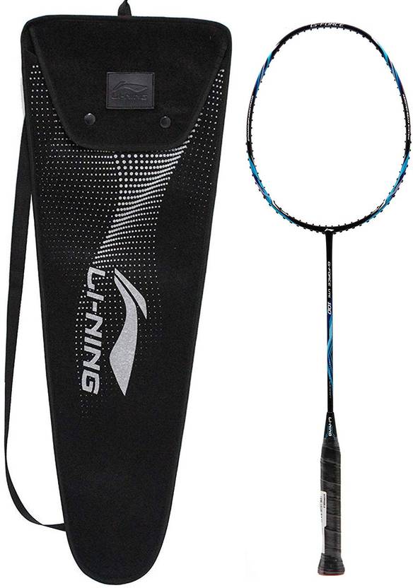LINING GForce Lite 100 Badminton Racquet, Grip S1 Black Unstrung