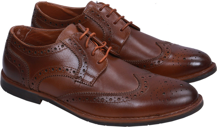 WOOD CHIEF LEATHER BROGUES Brogues For 