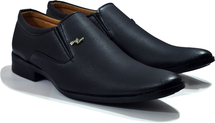 Feetway Pointed Mat Shine Formal Shoes 