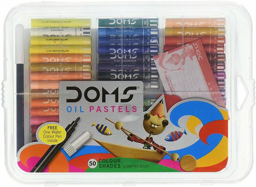 DOMS Oil Pastel 50 Shades Oil Pastel