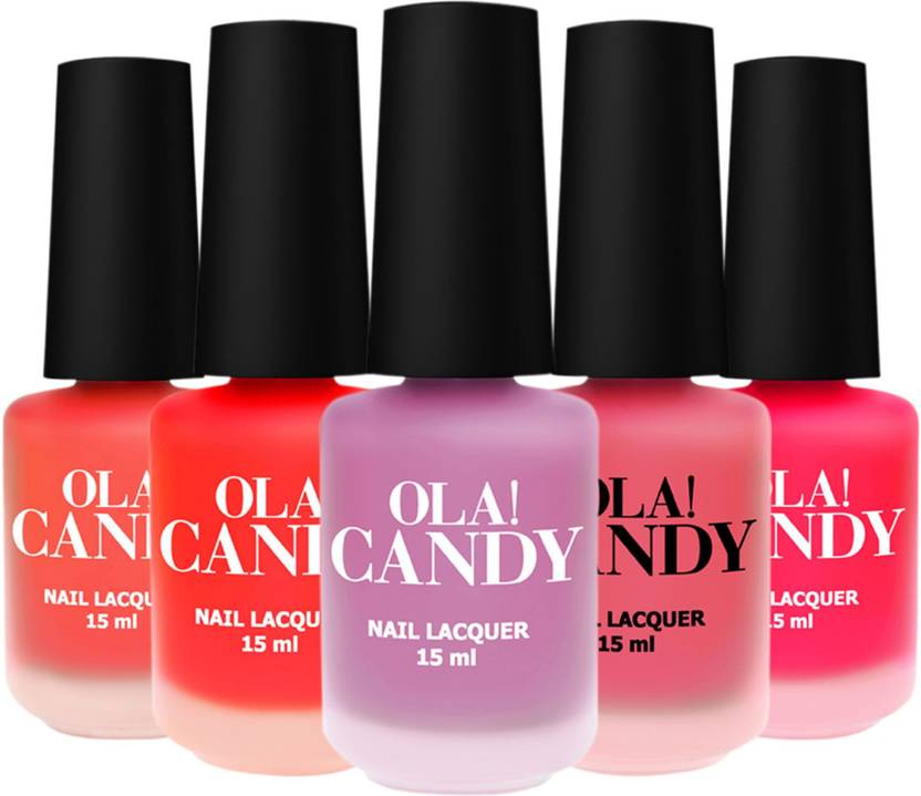 Ola Candy nail_polish01 Multicolor Price in India, Buy Ola Candy nail