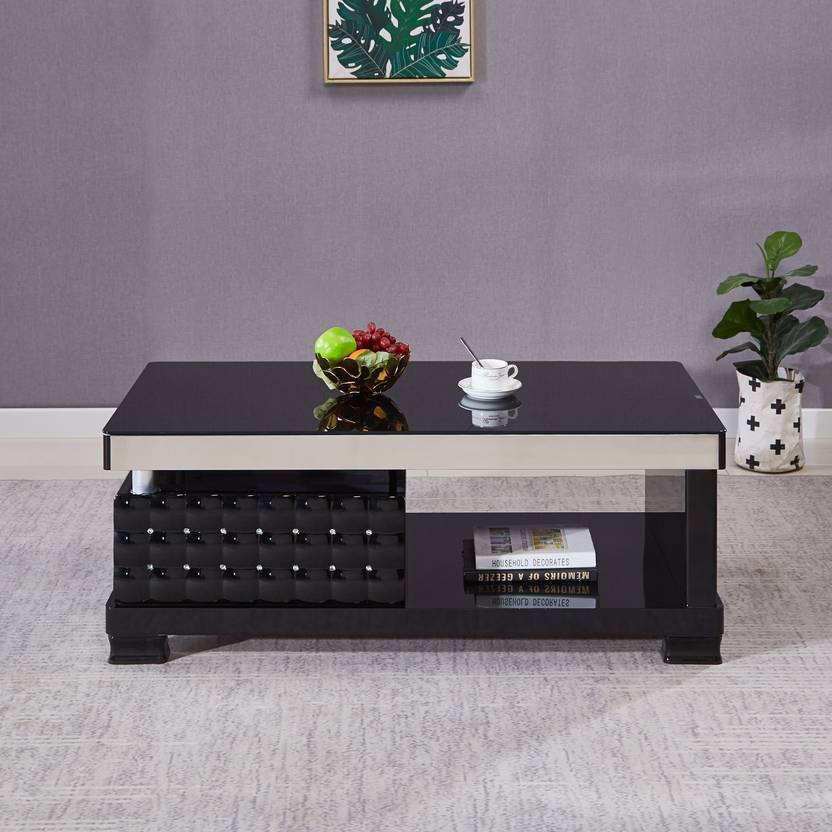 KRIJEN Accord Glass Coffee Table Price in India Buy KRIJEN Accord Glass Coffee Table online at