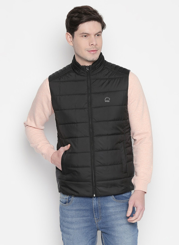 status quo Sleeveless Solid Men Jacket 
