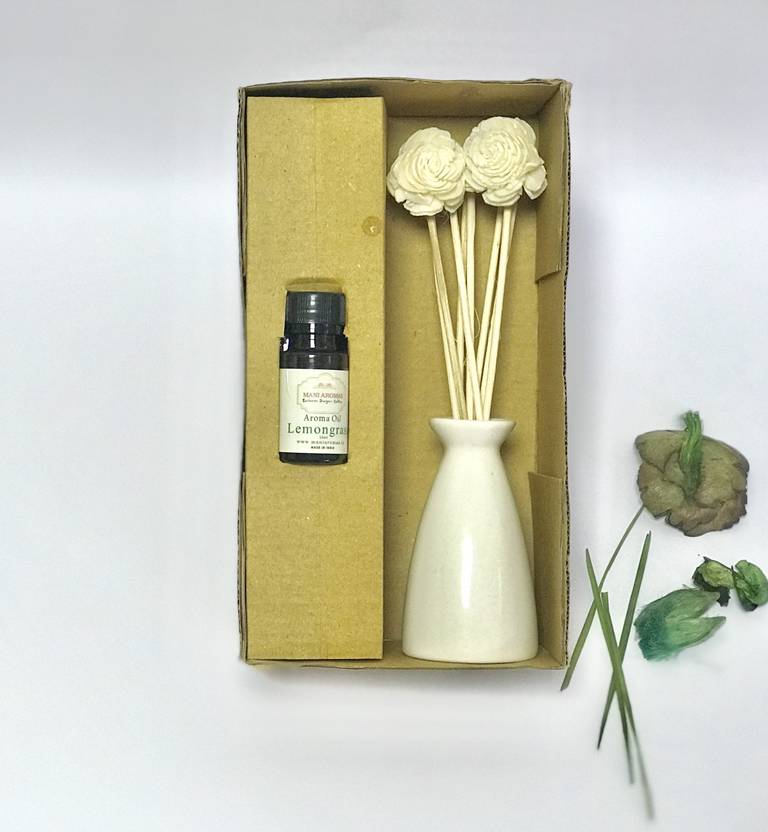 Mani Aromas Lemongrass Diffuser Set Price in India Buy Mani Aromas