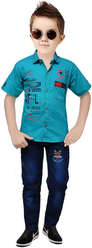 Buy TUCUTE Boys Casual Shirt Jeans 