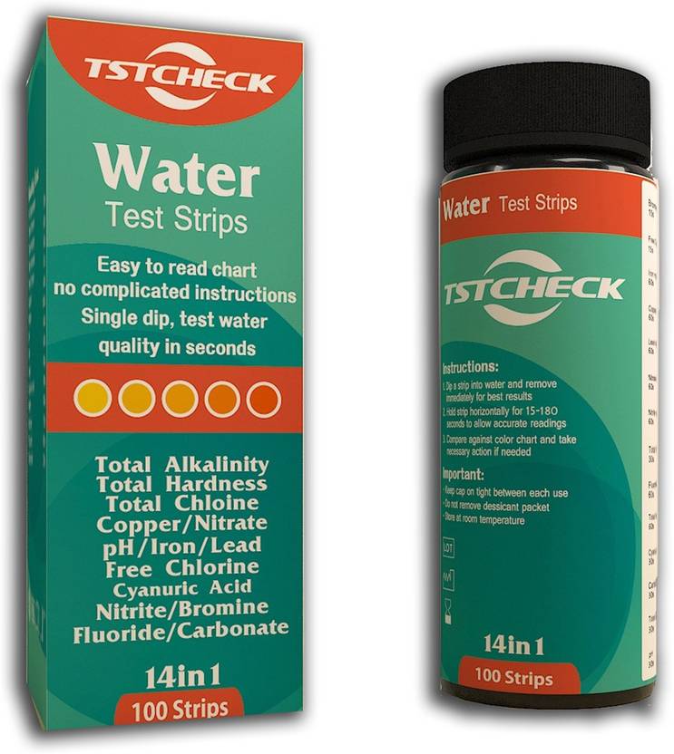 tst check WATER TEST STRIP 14 IN 1 Ph Test Strip Price in India Buy