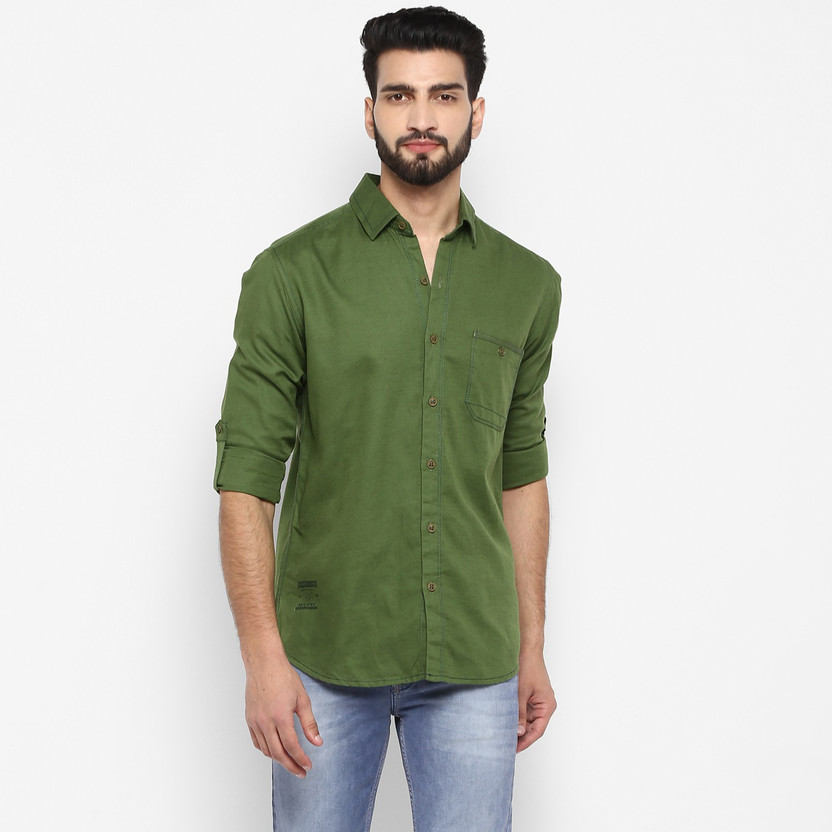 Mufti green shirt clearance