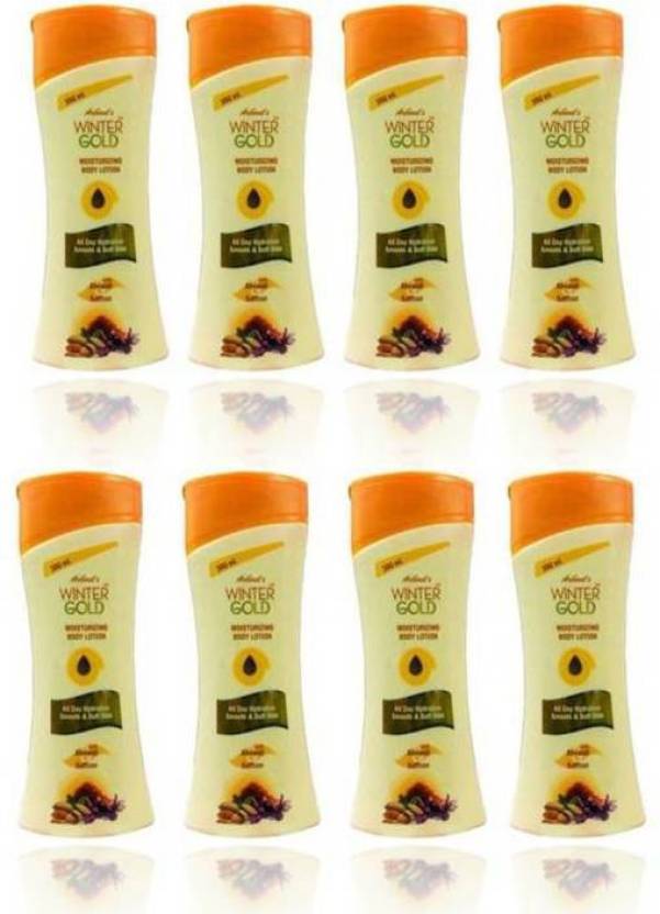 WINTER GOLD Almond Body Lotion Whitening pack of 8*300ml (2400 ml ...