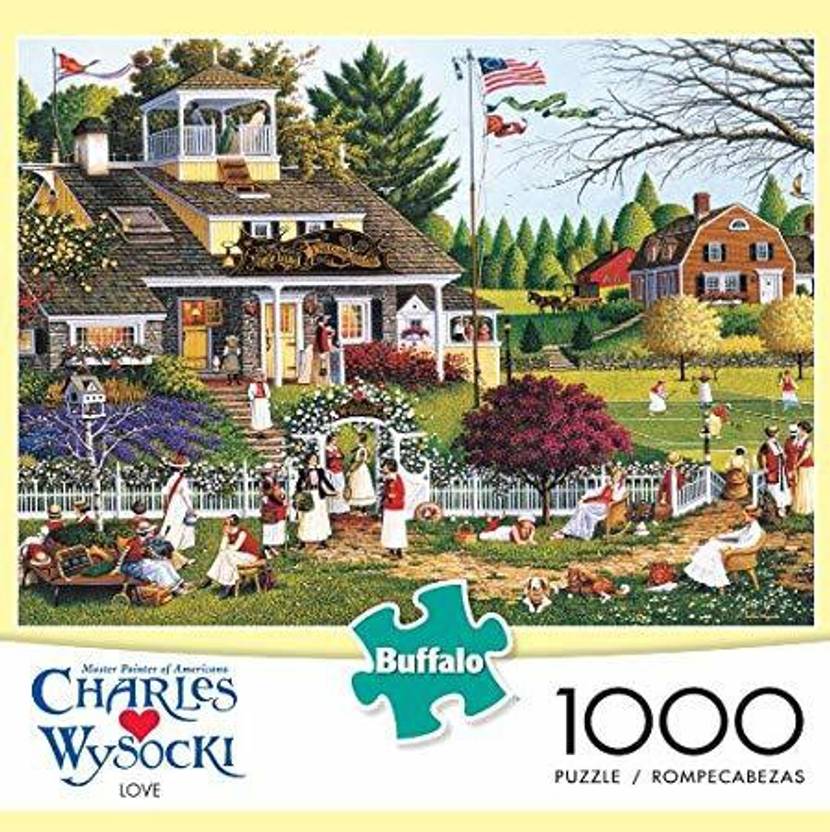 Buffalo Games Charles Wysocki Love 1000 Piece Jigsaw Puzzle [CAT
