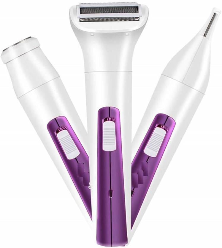 Flawless Painless Electric Shaver Runtime 45 min Grooming Kit for
