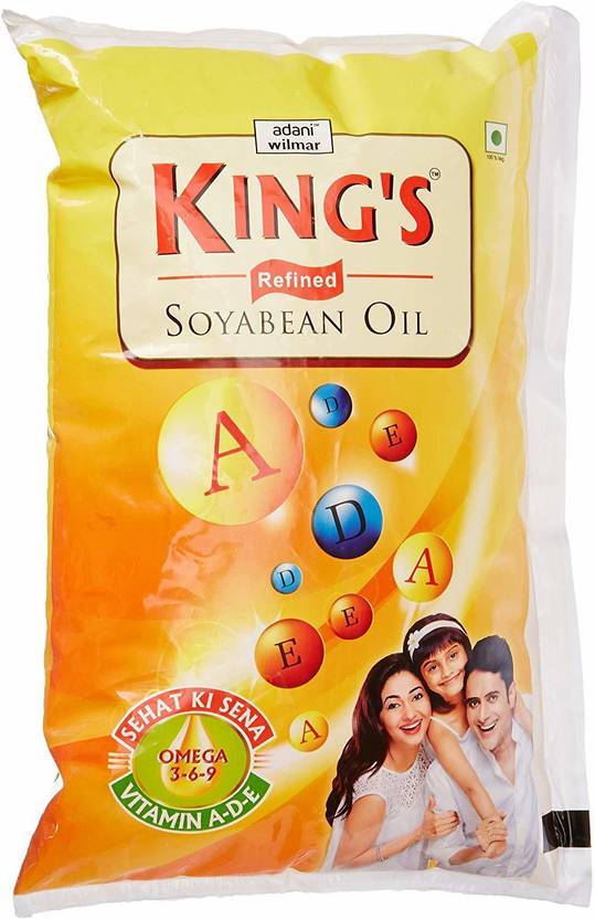 Kings soyabean oil 1 litre Soyabean Oil Pouch Price in India Buy
