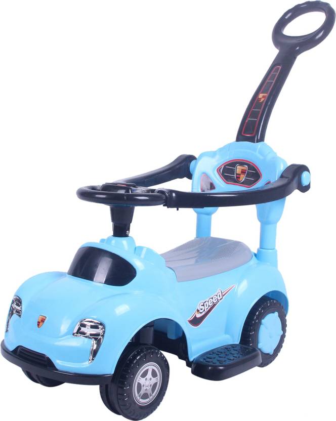 Miss & Chief 3 in 1 Deluxe Push Handle Rideons & Wagons Non Battery