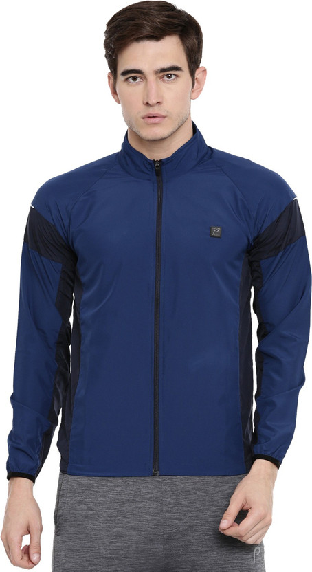 Sleeve Colorblock Men Jacket 