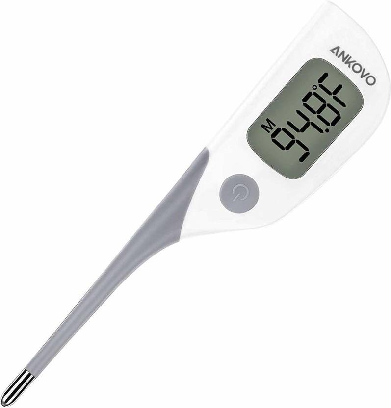 ANKOVO Thermometer Medical Digital Oral Basal Rectal and Armpit for