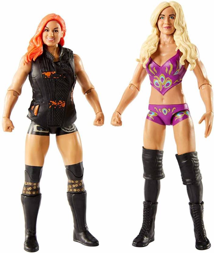 WWE Charlotte & Becky Lynch Action Figures Charlotte & Becky Lynch