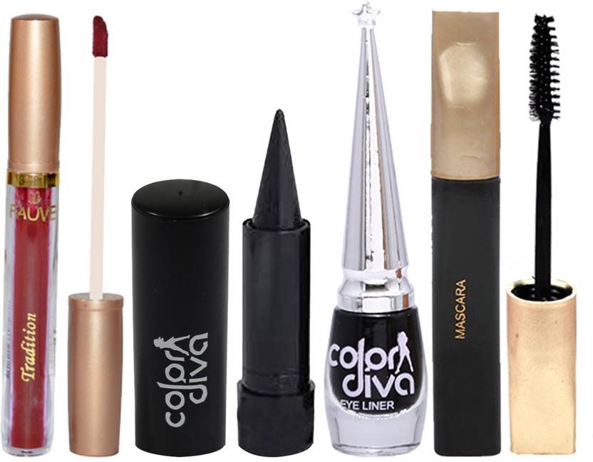 Color Diva Daily Care Kajal, Eyeliner, Mascara, Sindoor GC920 Price