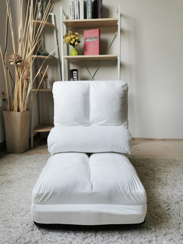 Furn Furn Central Easy-0301-1 White Floor Chair - Flipkart Deal