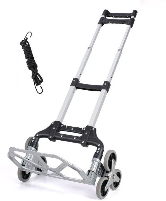 OET Foldable Aluminum Stair Climbing Luggage Trolley T120 Luggage