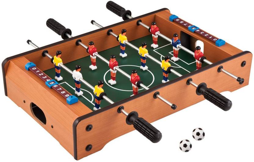 Chocozone MidSized Football Table Soccer Game with 4 Rods Foosball