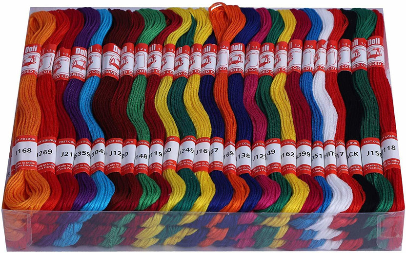 RTM RTM MULTICOLOUR Thread(7 m Pack of50) - Flipkart Deal