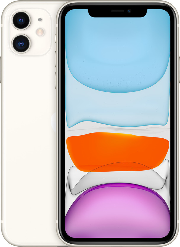 Apple iPhone 11 (White, 64 GB) (Includes EarPods, Power Adapter)