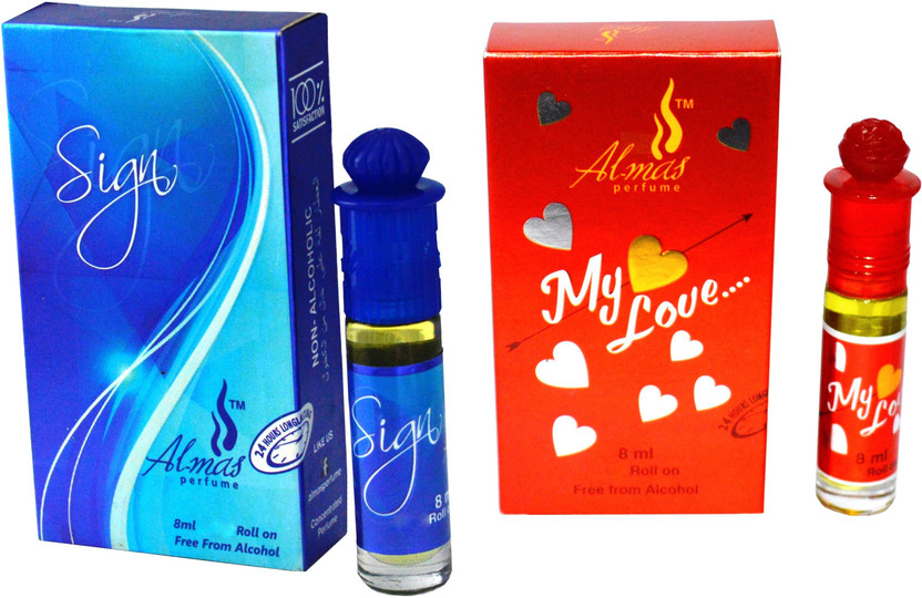 Almas SIGN and MY LOVE UAE Edition fascinating fragrance pocket Floral Attar(Floral)