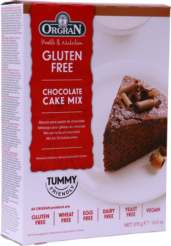 Orgran Gluten Free Chocolate Cake Mix Baking Powder(375 g)