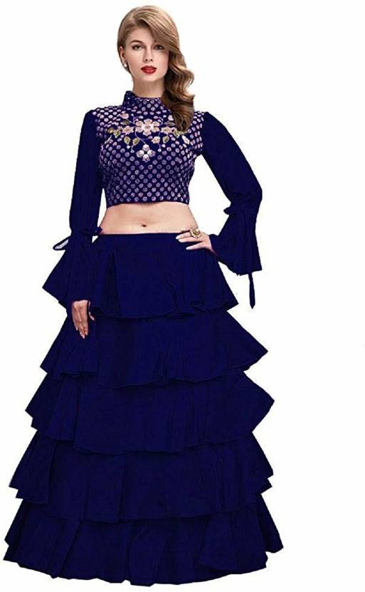  Fashion Self Design Semi Stitched Lehenga Choli - Buy   Fashion Self Design Semi Stitched Lehenga Choli Online at Best  Prices in India 