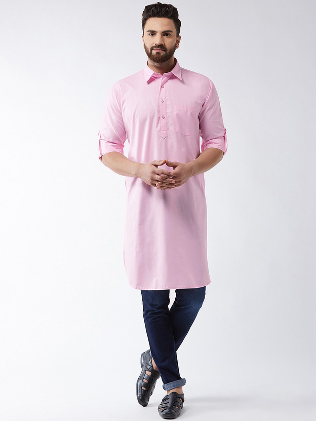 pathani kurta pink