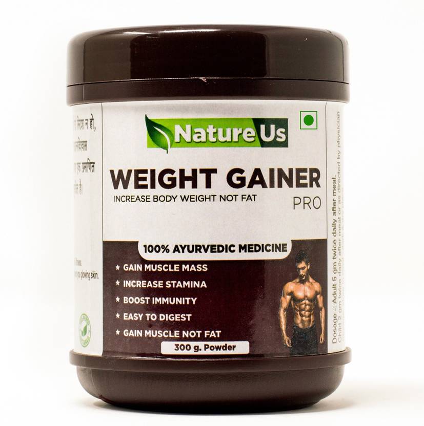 NATUREUS Ayurvedic Medicine Weight Gainer Increase Muscles Powder