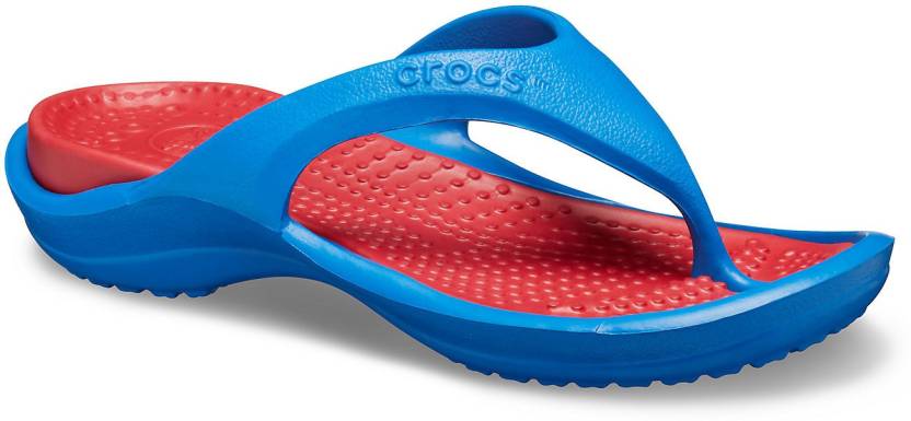 CROCS Athens Flip Flops - Buy Blue Color CROCS Athens Flip Flops Online at  Best Price - Shop Online for Footwears in India 
