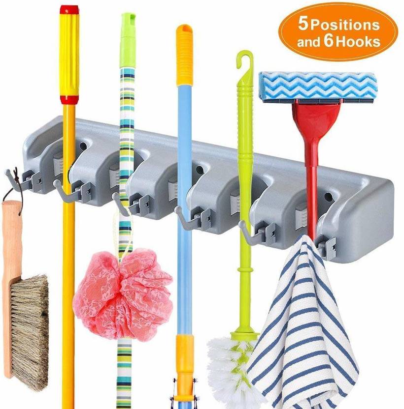 Fab Plastic Broom Holder Price in India Buy Fab Plastic Broom Holder